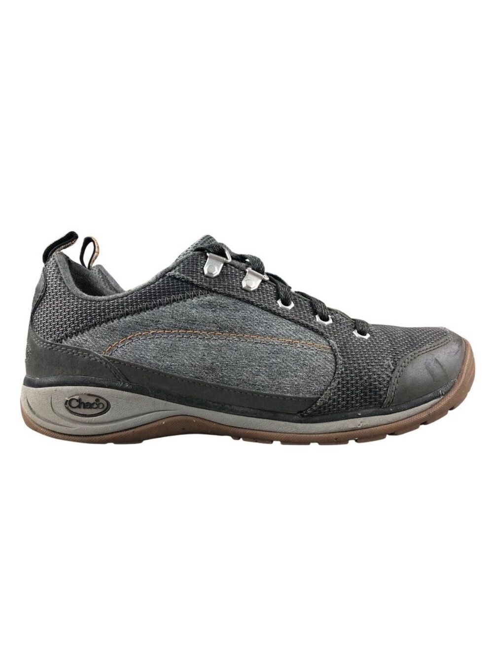 Chaco Women's Size 9 Kanarra Grey Lace-Up Low Top Casual Shoes Sneakers